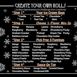 Create Your Own Rolls