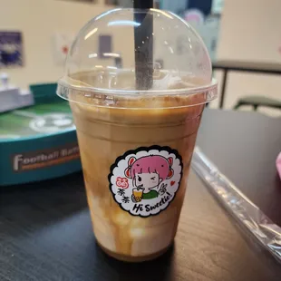 Icy Rainforest (coconut, caramel, espresso)