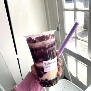 Ube Coconut Milk Tea