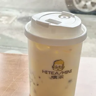 Puff Cream Milk Tea