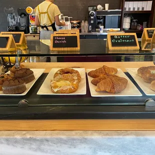 Assortment of bakery items