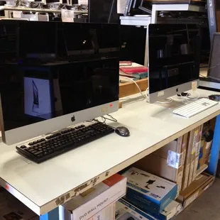 Apple iMac computer. 20" to 27"