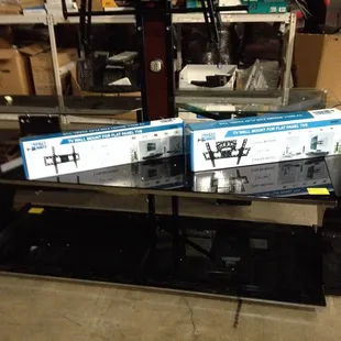 Wall mounts and TV stands