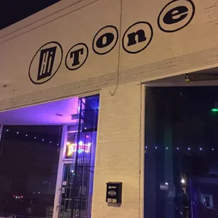 Entrance to the building