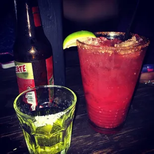 Pickle shot and chamoylada