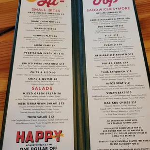 Menu (oct 2021)