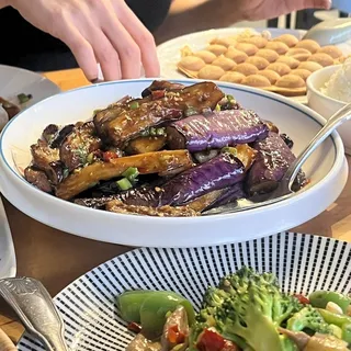 Eggplant in Garlic Sauce