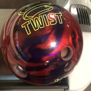 My New Ball bought from the Pro Shop here