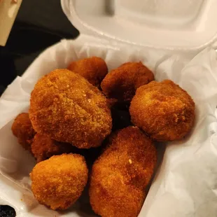 Fried mushrooms