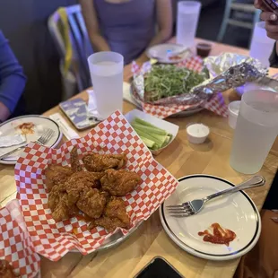 Peach Habanero and Green Onion Chicken