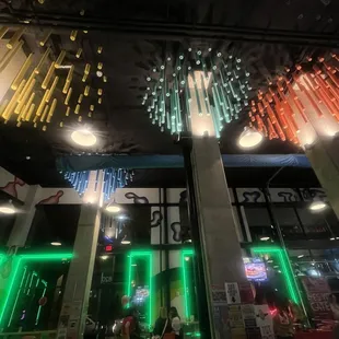 Look up at Hi Wire! So cool