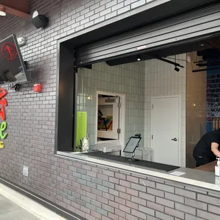 The bar on the rooftop