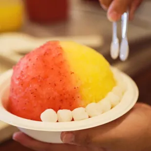 Yum shave Ice on our Food tour