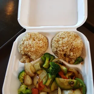 Hibachi Vegetables