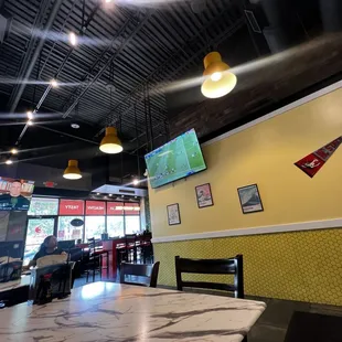 sushi and sashimi, interior