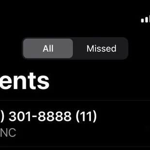 I called 11 times with no answer.