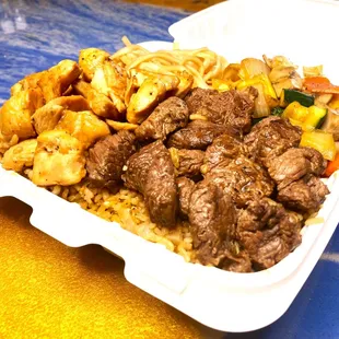  close up of a plate of food