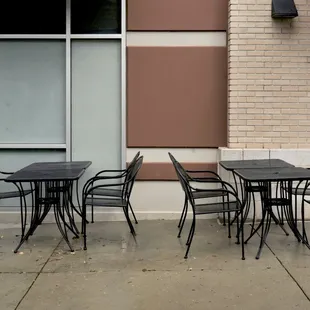 Outside seating