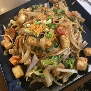 Tofu Drunken Noodles