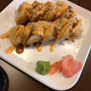 Crispy Alaskan Roll. Yum!