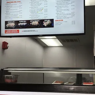 Menu inside