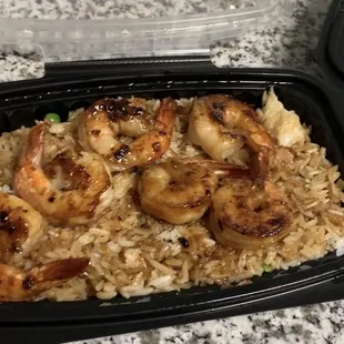 Shrimp fried rice