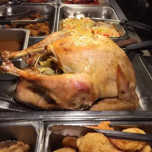 turkey on buffet