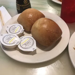 The yeast rolls nearly melt in your mouth! Gotta love that honey butter!