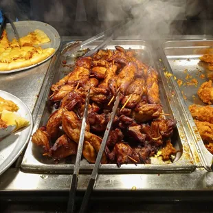 interior, chicken wings and fried chicken