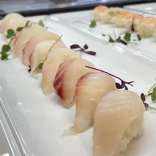 sushi, sashimi, sushi and sashimi, food