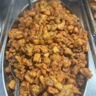 a variety of food items