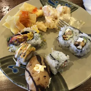 second plate