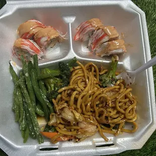 food, sushi and sashimi