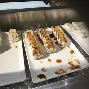 sashimi, sushi, sushi and sashimi, food