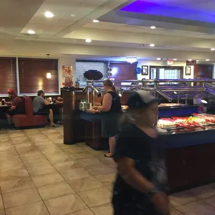 sushi and sashimi, interior