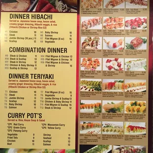 Also part of the menu