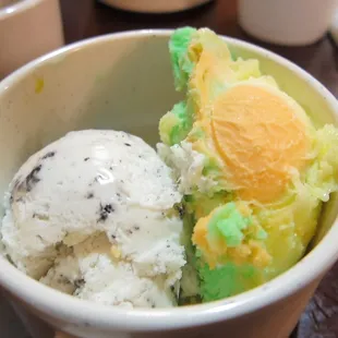 sorbet &amp; ice cream