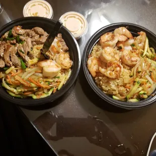 Steak &amp; Shrimp &amp; All Shrimp