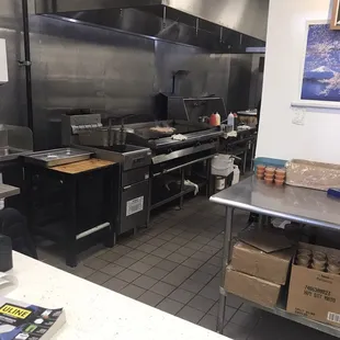 The Kitchen Area Very Clean!