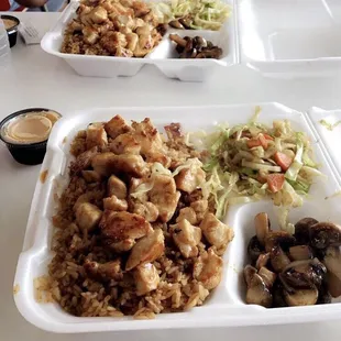 chicken wings and fried chicken, food