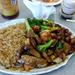 Shrimp and Chicken Teriyaki for 8.99