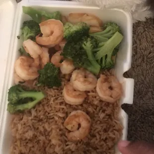 Hibachi shrimp