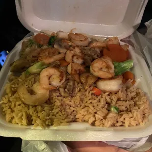 H3. Hibachi Shrimp Combo
