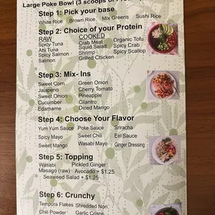 Menu from 11/19/24