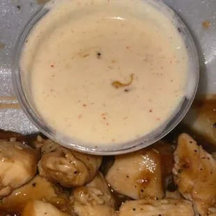 Yum Yuk Sauce with Hibachi chicken