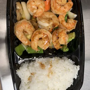 Hibachi shrimp