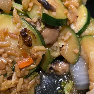 Vegetable hibachi