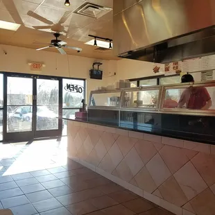 Inside of Hibachi express
