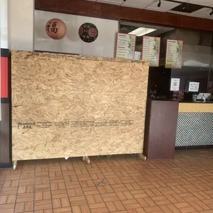 the inside of a restaurant