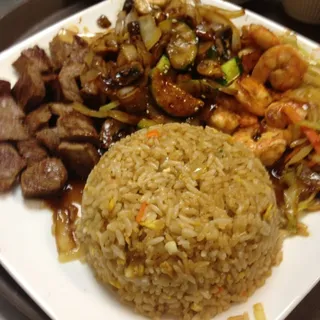 H9. Hibachi Steak and Shrimp